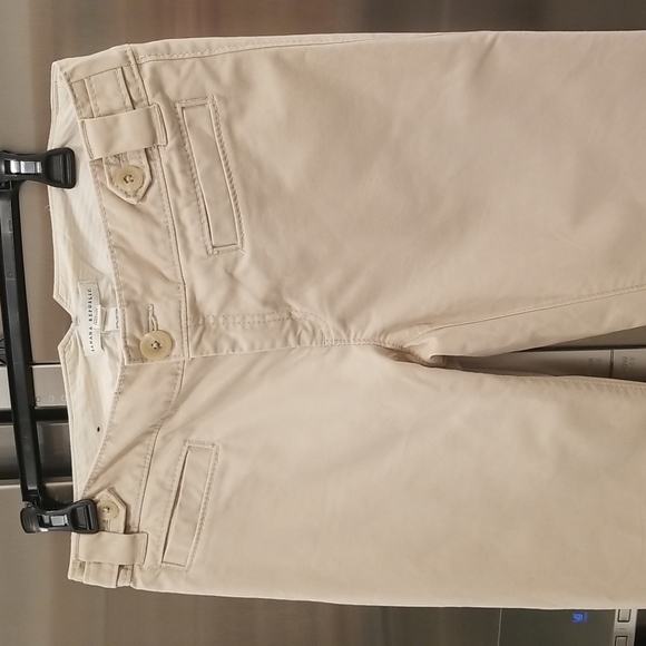 💕BANANA REPUBLIC💕 Stretch Straight Leg Trouser Pants ~ Size 6 - Picture 3 of 9